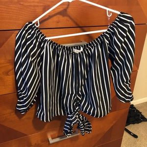 Cute off shoulders top